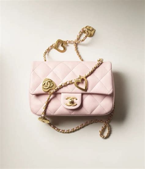 chanel pink mini bag|chanel white mini flap bag.